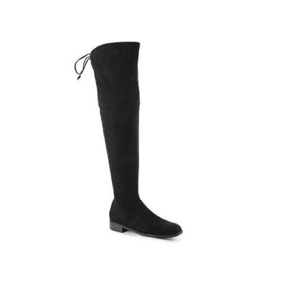 Black over the knee boots
